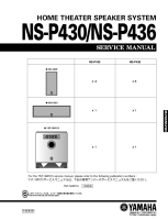 Yamaha NSP-436-Service-Manual